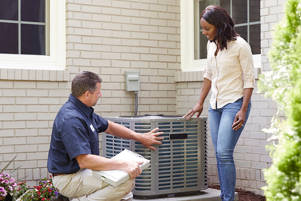 conversation over ac unit