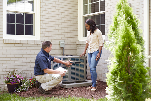 conversation over ac unit