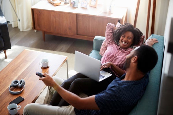 couple smiling at options for pre existing conditions