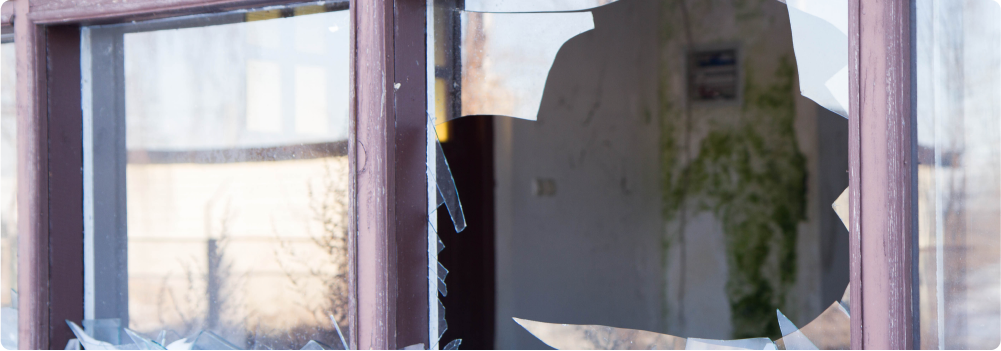 Broken window 