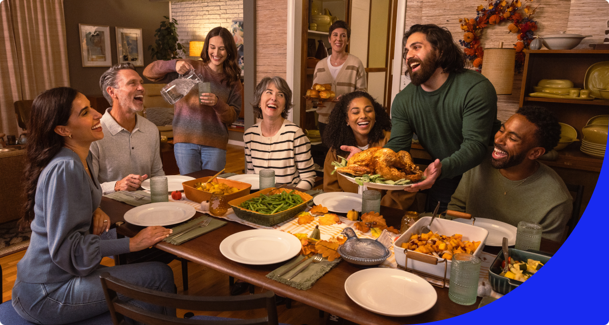hosting family dinner