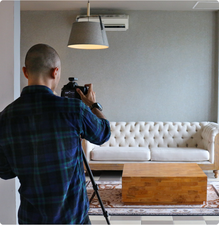 Person taking photos