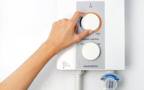 water heater control knobs